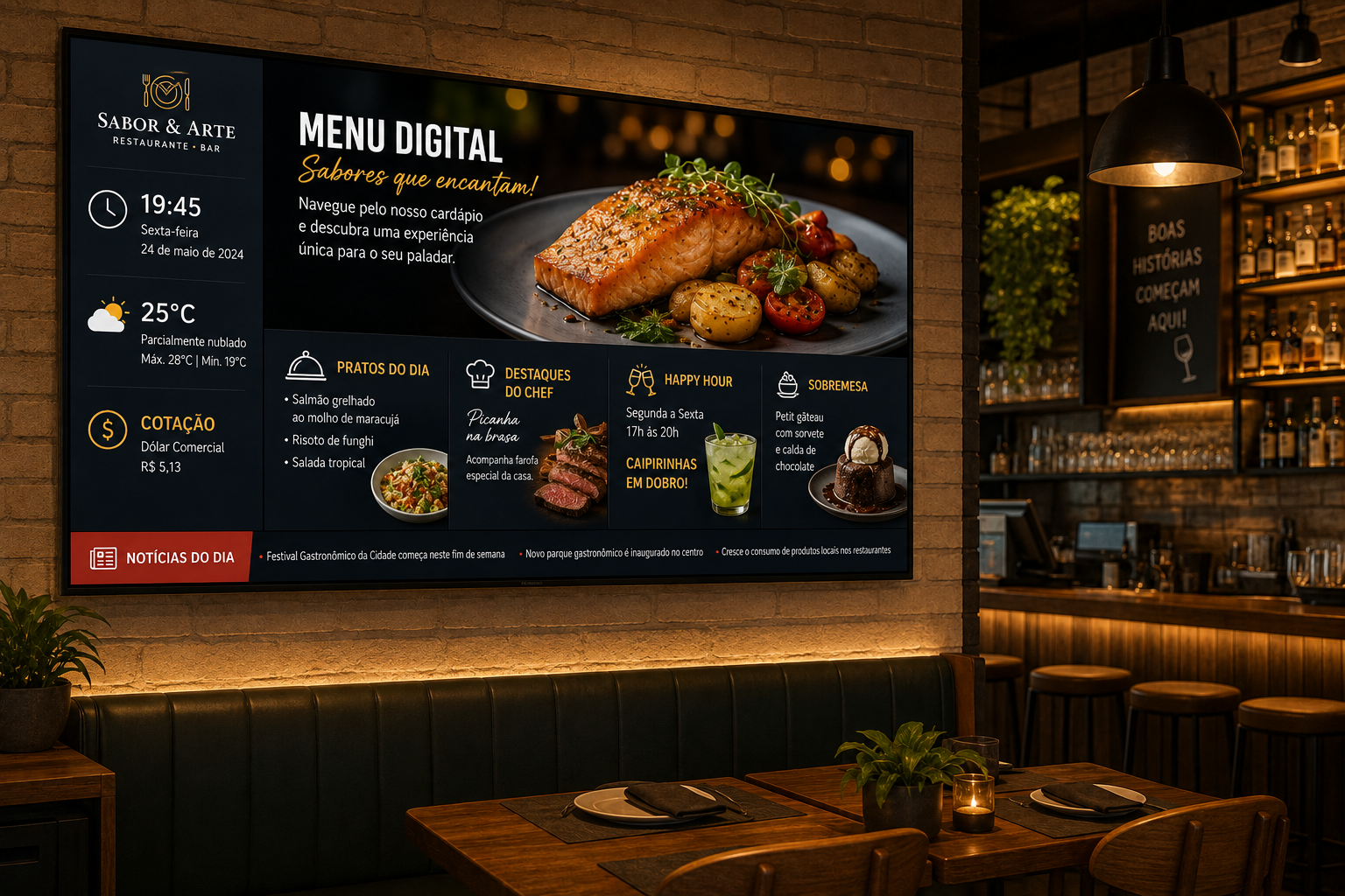 Restaurantes e Bares